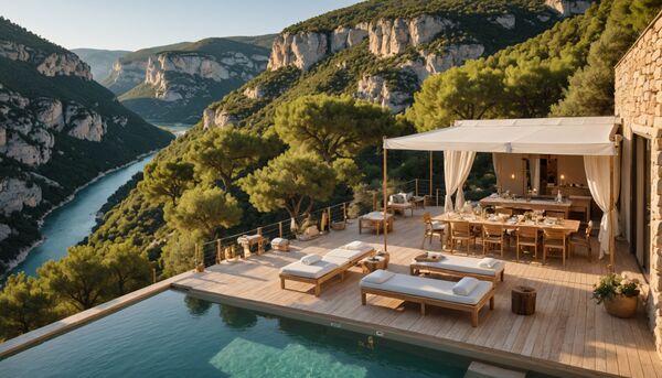 7 atouts d'un camping de luxe dans les gorges du verdon